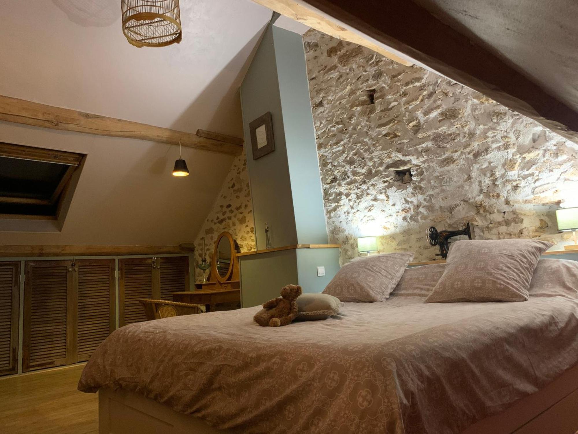 Au Joyeux Lureau Bed & Breakfast Touquin Exterior foto